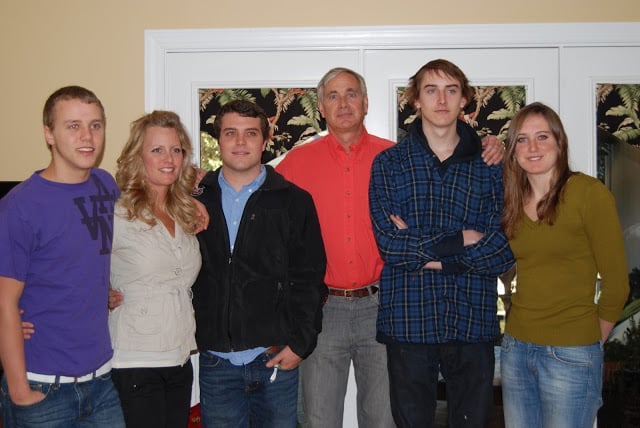 Dr. Harsha with his family